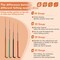 45 Pcs Needle Felting Tools, 4 Size 40 Pcs Wool Felting Needles with Plastic Handles, Needle Felting Supplies for Adult DIY Felting Wool Craft